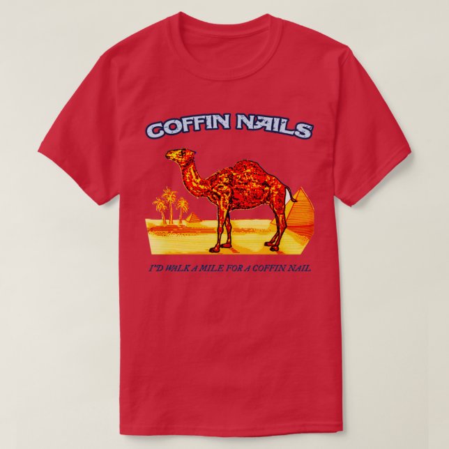 Coffin Nagel T Shirt (Design framsida)
