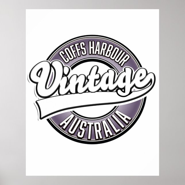 Coffs Harbor Australia Poster (Framsidan)