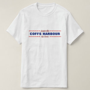 COFFS HARBOUR - mitt hem - Australien; Hjärtor Tee Shirt