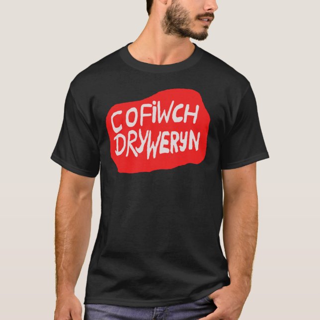 Cofiwch Dryweryn (V3) Classic T-Shirt (Framsida)