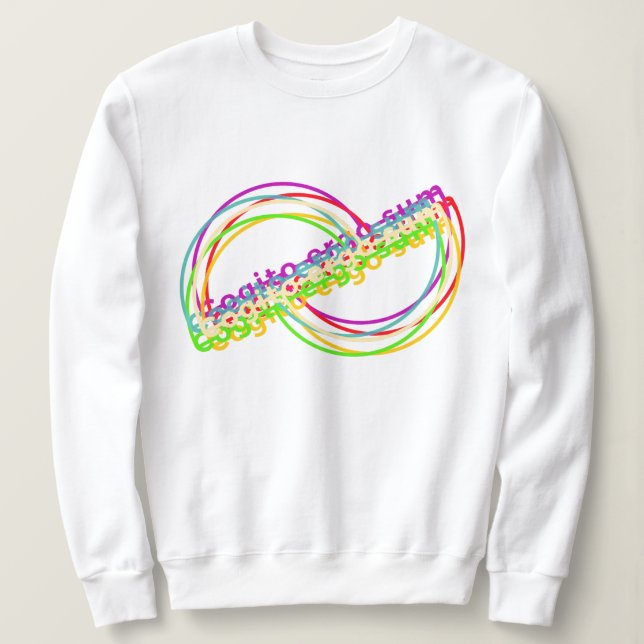 Cogito, ergo sum Art T Shirt (Design framsida)