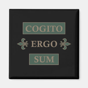 Cogito ergo sum magnet