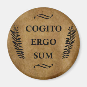 Cogito ergo sum magnet