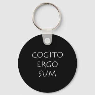 Cogito ergo sum nyckelring