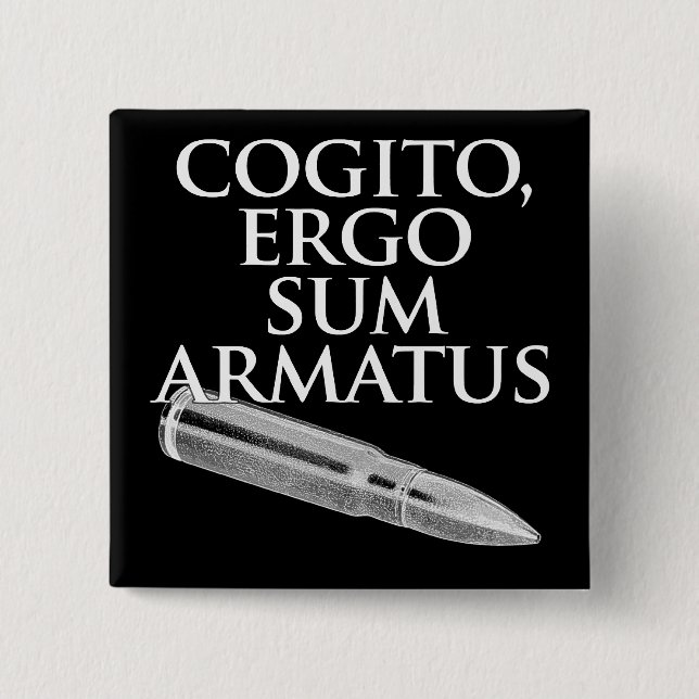 Cogito Ergo summa Armatus Knapp (Framsida)
