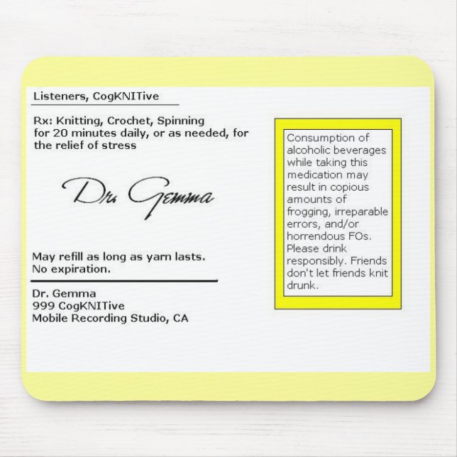 CogKNITive RX Musmatta (Framsidan)