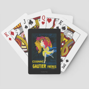 Cognac Gautier befordrings- PosterFrance Kortlek