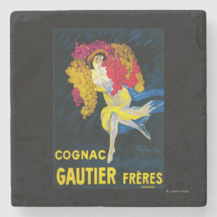 Cognac Gautier befordrings- PosterFrance Underlägg Sten