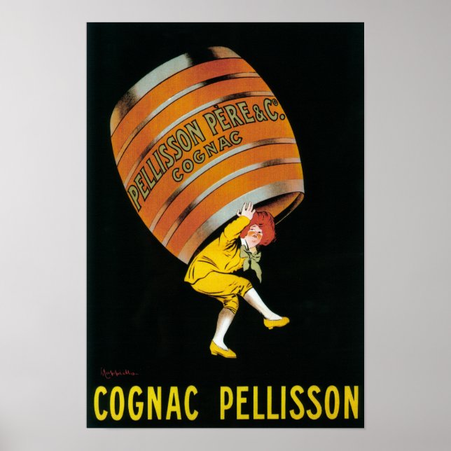 Cognac Pellisson Promotional PosterFrance Poster (Framsidan)