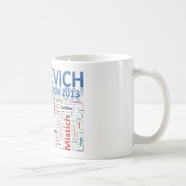 Cognevich familjmöte 2013 kaffemugg (Höger)