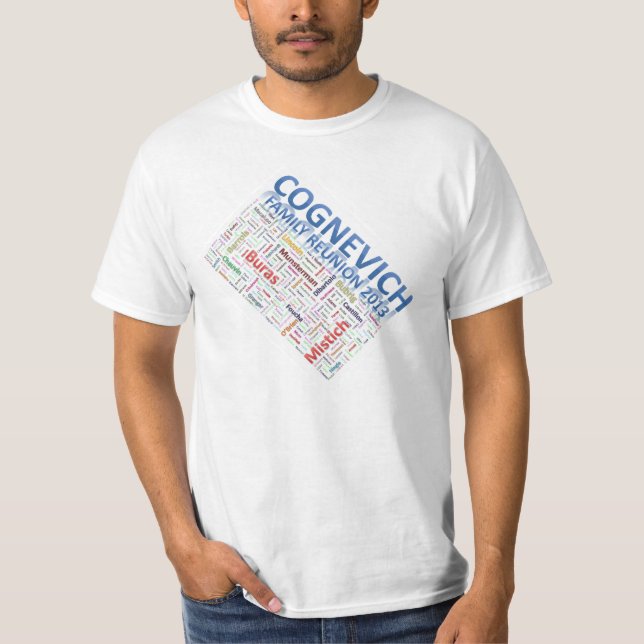 Cognevich familjmöte 2013 t shirt (Framsida)