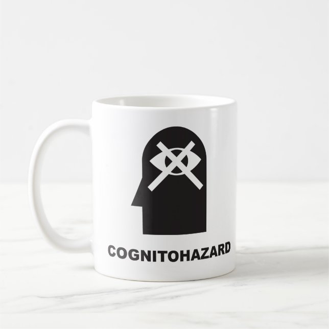Cognitohazard mugg (Vänster)