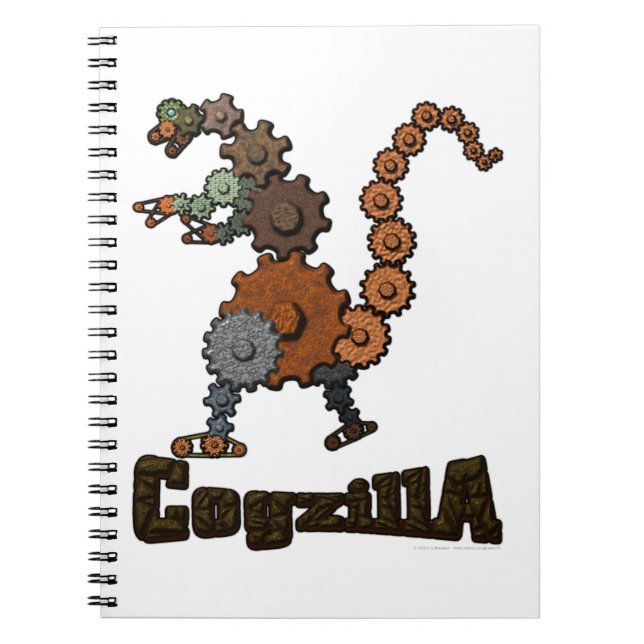 CogzillA Anteckningsbok (Framsidan)