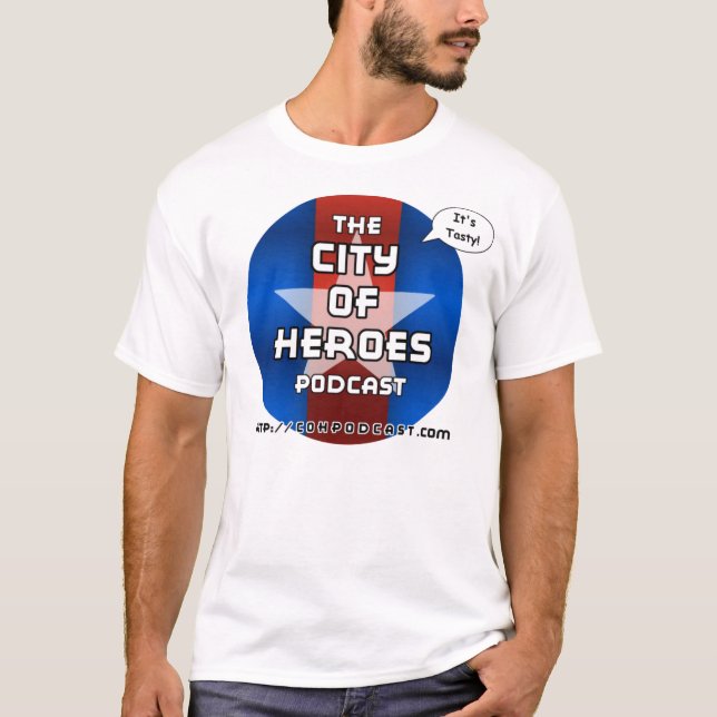 CoH Podcast den smakliga stjärnan T Shirt (Framsida)