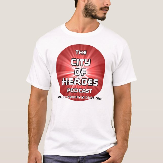 CoH Podcast rött T-shirt (Framsida)