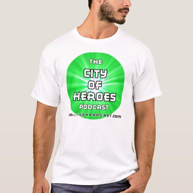 CoH Podcastgrönt Tee Shirt (Framsida)