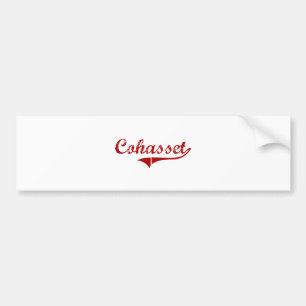 Cohasset Massachusetts klassikerdesign Bildekal
