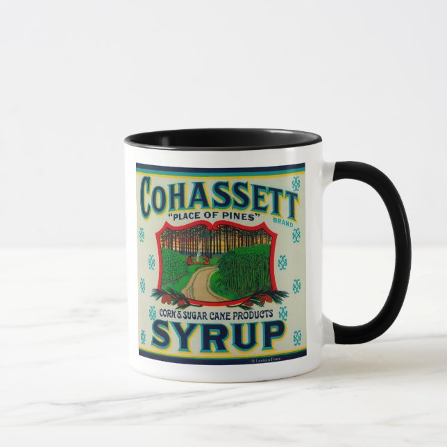 Cohassett Syrup LabelCairo, GA Mugg (Höger)