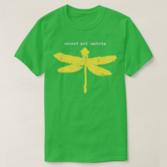Coheed and Cambria Dragonfly TShirtTShirt T Shirt (Design framsida)