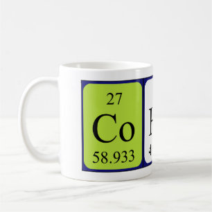 Cohen Periodisk bord namn mugg