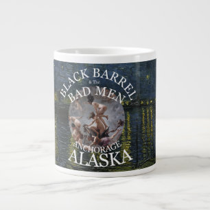 COHO CHINOOK SVART TUB & DE ONDA MÄNNEN ANCHORAGE JUMBO MUGG