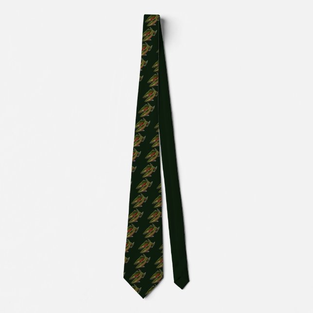 Coho Fisherman Gifts Fisherman Tie Slips (Framsida)