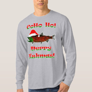 Coho Ho! Fiske - Manar Långärmad T-shirt