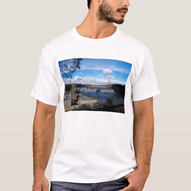 Cohoes Falls Shirt Tee (Framsida)