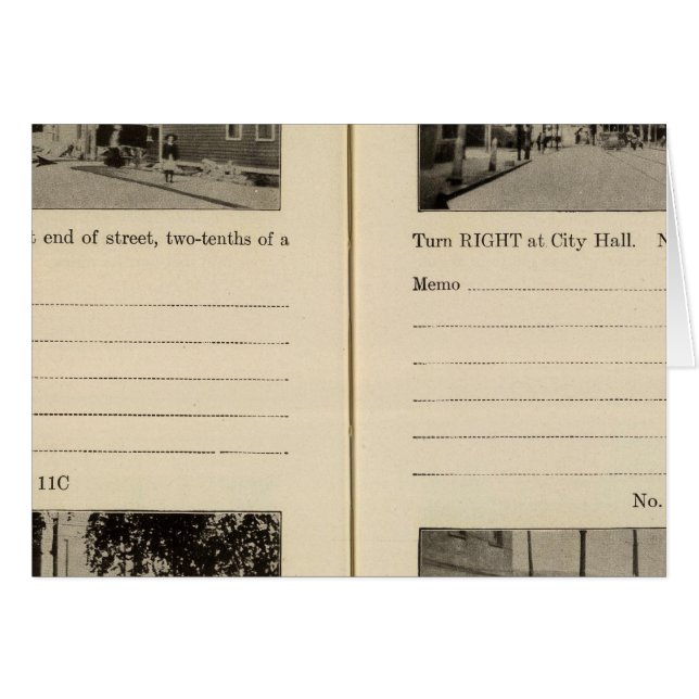 Cohoes, NY Hälsningskort (Framsidan Horizontal)