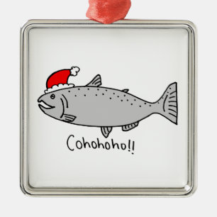 Cohohoho jullax julgransprydnad metall