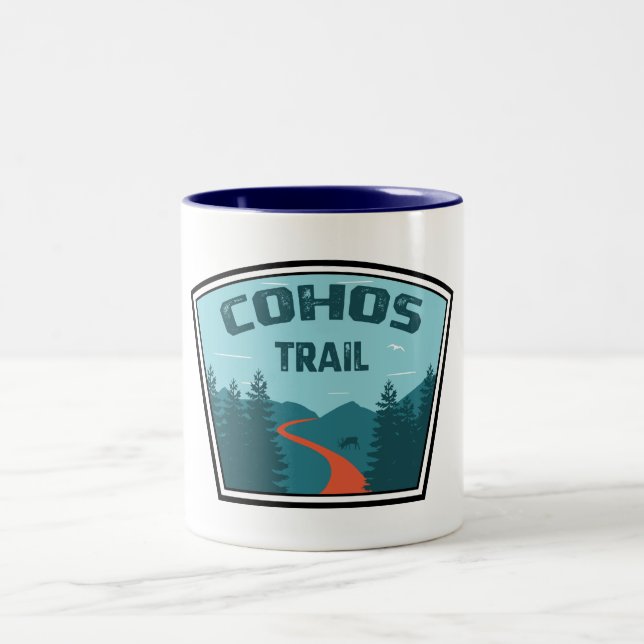 Cohos Trail New Hampshire Två-Tonad Mugg (Center)
