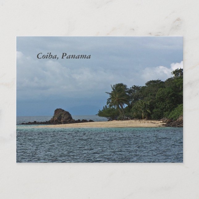 Coiba Panama Postkort Vykort (Framsida)