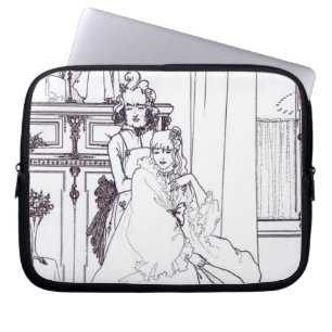 Coiffingen, från dikt "balladen av en Barbe Laptop Sleeve
