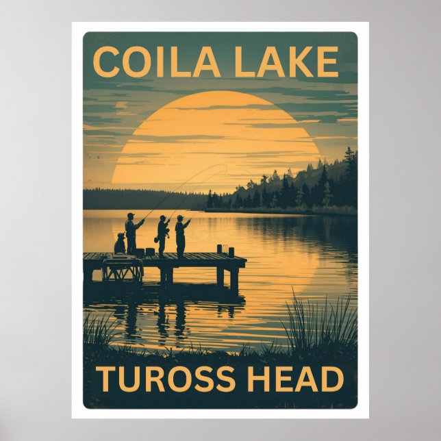 Coila Lake, Tuross Head, NSW Poster (Framsidan)