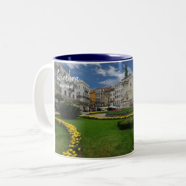 Coimbra - Real Portugal Två-Tonad Mugg (Framsida vänster)