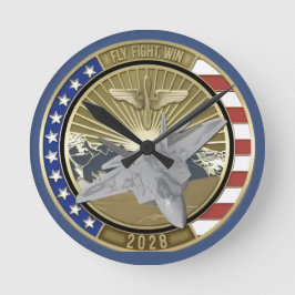Coin 1 - Recognition Wall Clock Rund Klocka
