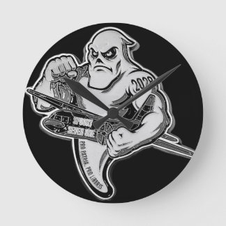 Coin 2 Clock Rund Klocka