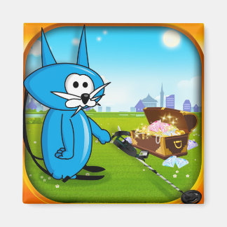 Coin Cat Rik Metall detektor Magnet! Magnet