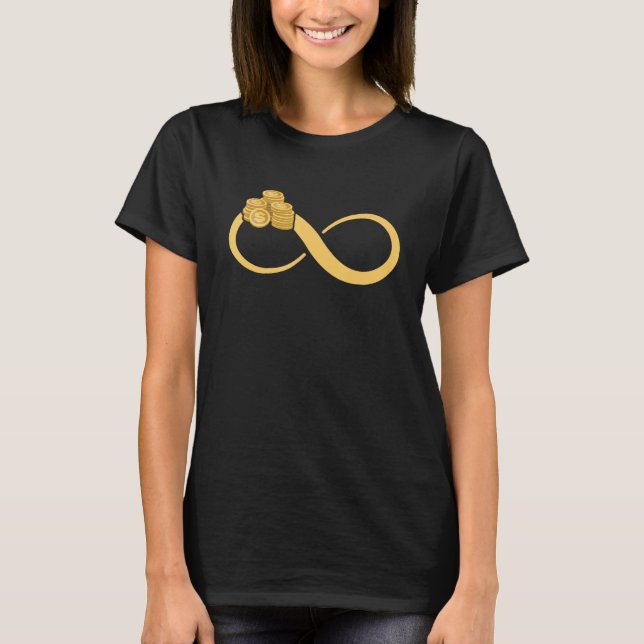 Coin Collecting Coin Infinity Coin Collector Numis T Shirt (Framsida)