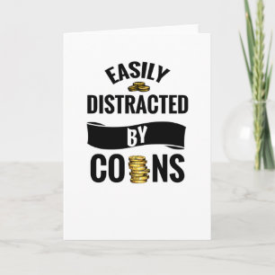 Coin Collector Gift Numismatistmyntsamling Kort
