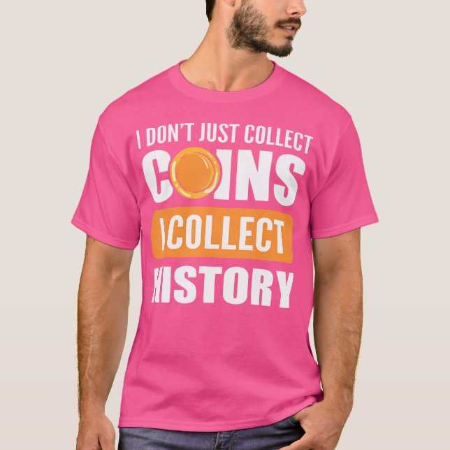 Coin Hoarder T Shirt (Framsida)
