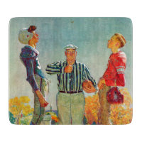 Coin Toss av Norman Rockwell