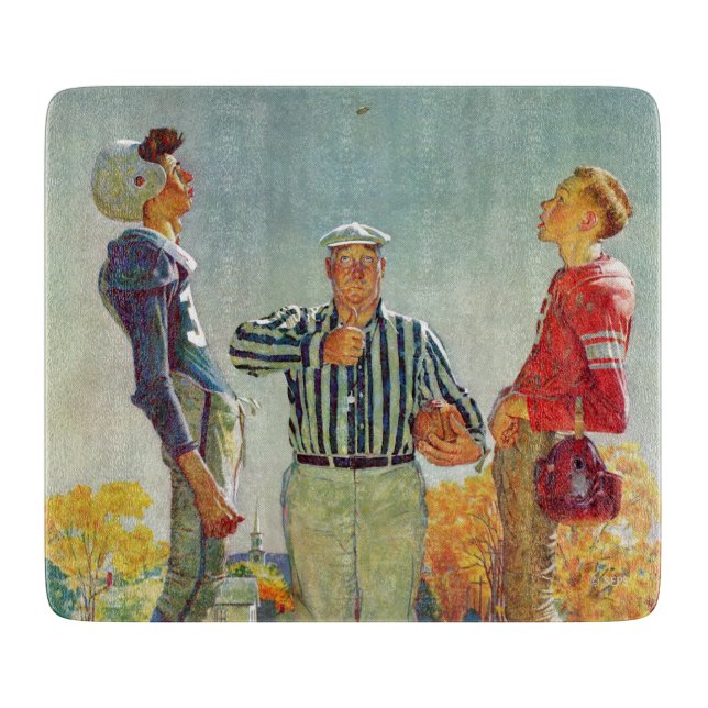 Coin Toss av Norman Rockwell (Framsidan)
