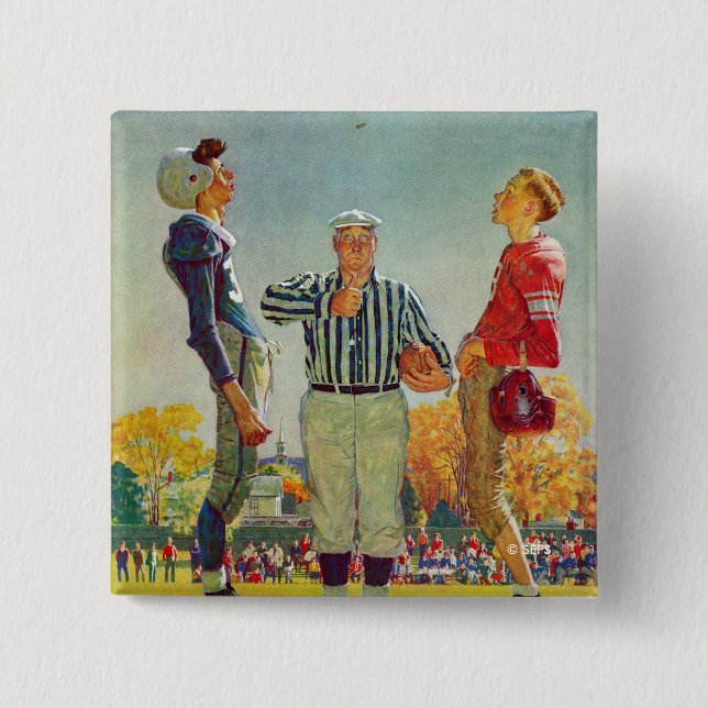 Coin Toss av Norman Rockwell Knapp (Framsida)