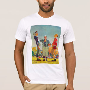 Coin Toss av Norman Rockwell T-shirt