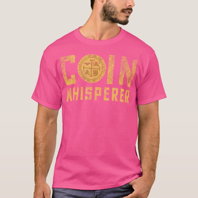 Coin Whisperer Metall upptäcker Treasure Hunt T Shirt (Framsida)