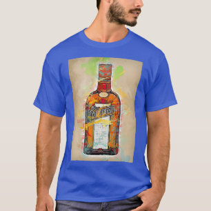 Cointreau, vattenfärg t shirt