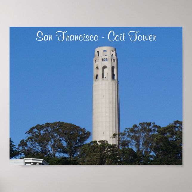 Coit Torn, San Francisco #6 Poster (Framsidan)