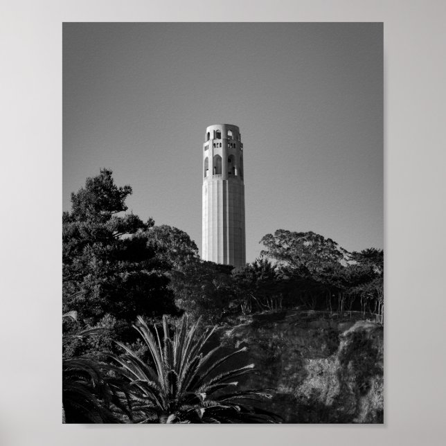 Coit Torn, San Francisco - City Photography Poster (Framsidan)