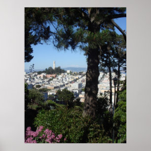 Coit torn San Francisco Poster